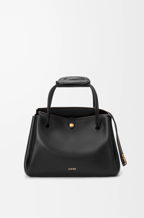 Large soft cowhide Madrid handbag - Image 9