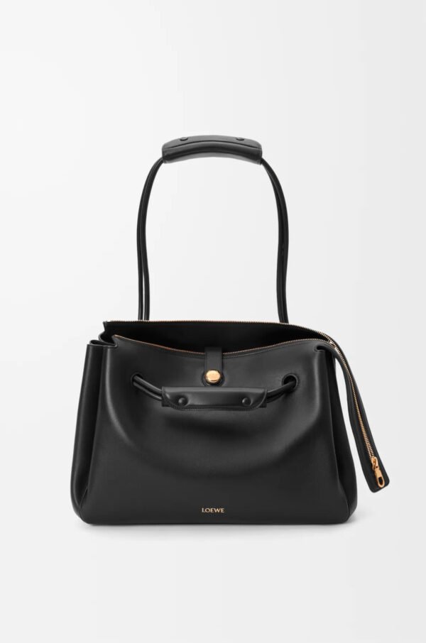 Large soft cowhide Madrid handbag - Image 8