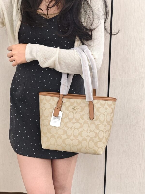 Coach City Mini Tote Bag - Image 10